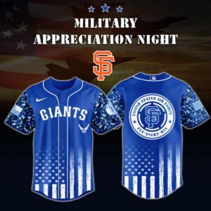 MLB San Francisco Giants Air Force Military Appreciation Baseball Jersey DBJ1718