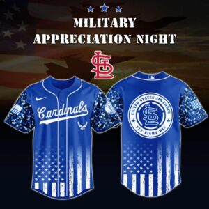 MLB St. Louis Cardinals Air Force Military Appreciation Baseball Jersey DBJ1723
