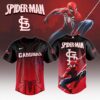 MLB St. Louis Cardinals X Spider-Man Baseball Jersey DBJ1273