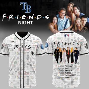 MLB Tampa Bay Rays X Friends Baseball Jersey DBJ1330