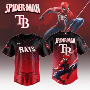 MLB Tampa Bay Rays X Spider-Man Baseball Jersey DBJ1270
