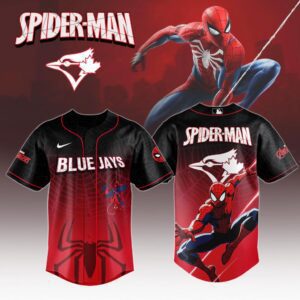 MLB Toronto Blue Jays X Spider-Man Baseball Jersey DBJ1274
