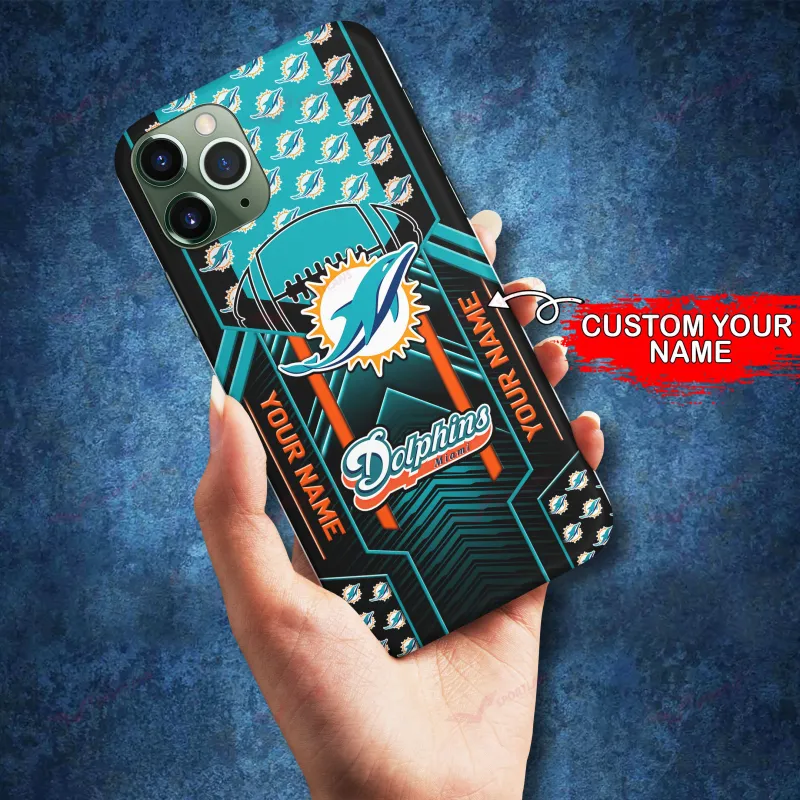 Miami Dolphins Personalized Phone Case BG20 APC1707