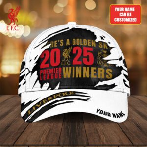 Personalized Liverpool FC Champion 2024/25 Premier League Classic Cap GCL1319