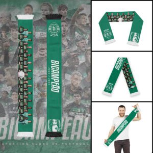 Sporting CP Champion 2025 Ruffneck Soccer Scarf RSC1010