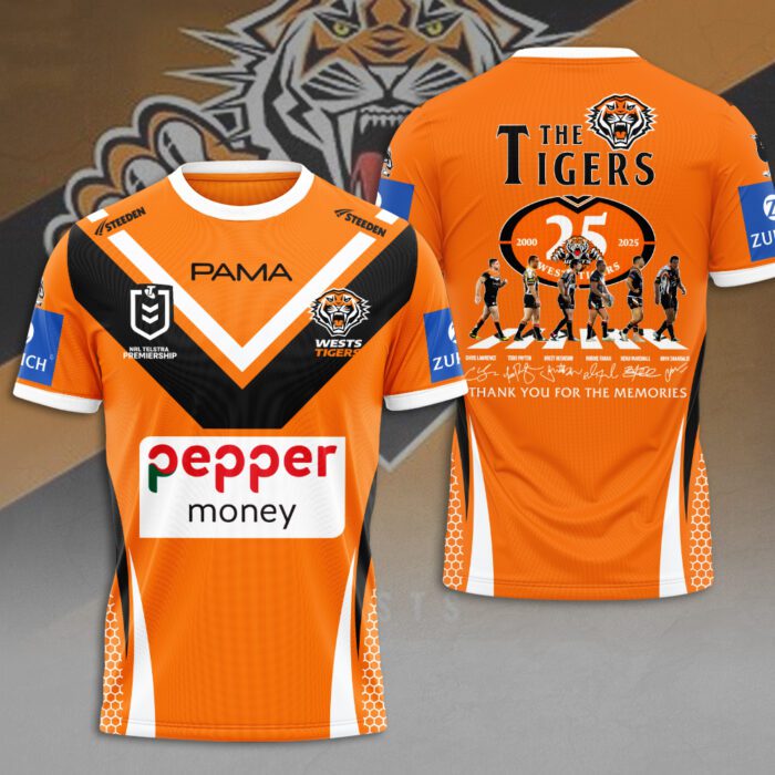Wests Tigers Unisex Performance T-Shirt GCL1313