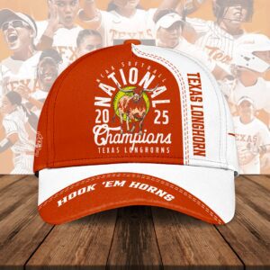2025 NCAA Texas Longhorns Softball Women's College World Series Champions Classic Cap FBH1075