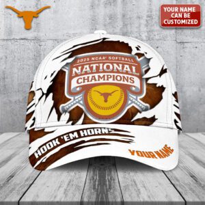 2025 NCAA Texas Longhorns Softball Women's College World Series Champions Classic Cap FBH1076