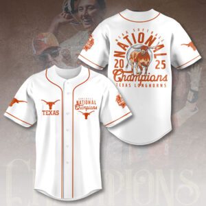 2025 NCAA Texas Longhorns Softball Women's College World Series Champions Jersey FBH1044