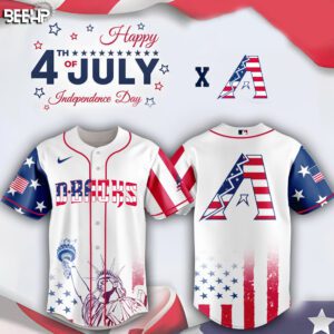 Arizona Diamondbacks Special Independence Day 2025 Baseball Jersey
