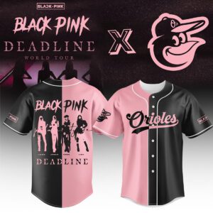 Baltimore Orioles MLB x Blackpink Deadline World Tour 2025 Limited Personalized Baseball Jersey For Fan