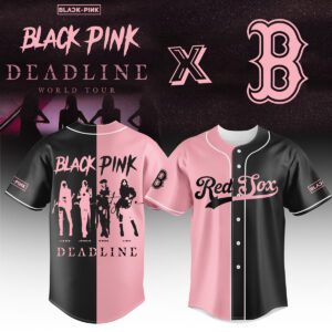 Boston Red Sox MLB x Blackpink Deadline World Tour 2025 Limited Personalized Baseball Jersey For Fan