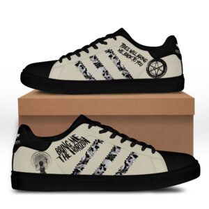 Bring Me The Horizon Black Stan Smith Shoes BSS1022