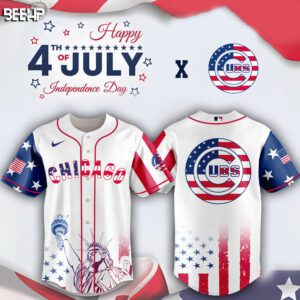 Chicago Cubs Special Independence Day 2025 Baseball Jersey