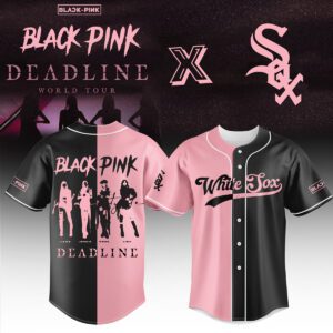 Chicago White Sox MLB x Blackpink Deadline World Tour 2025 Limited Personalized Baseball Jersey For Fan
