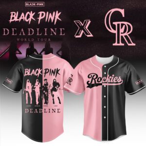 Colorado Rockies MLB x Blackpink Deadline World Tour 2025 Limited Personalized Baseball Jersey For Fan