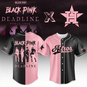 Houston Astros MLB x Blackpink Deadline World Tour 2025 Limited Personalized Baseball Jersey For Fan
