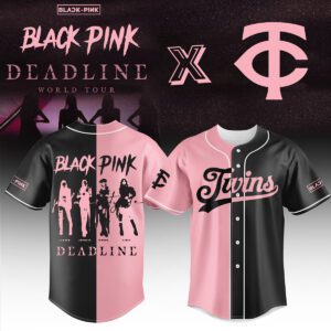 Minnesota Twins MLB x Blackpink Deadline World Tour 2025 Limited Personalized Baseball Jersey For Fan