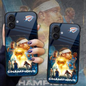 Oklahoma City Thunder NBA Final Champion 2025 Phone Case BGN1013