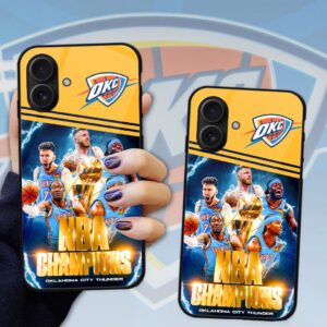 Oklahoma City Thunder NBA Final Champion 2025 Phone Case BGN1018