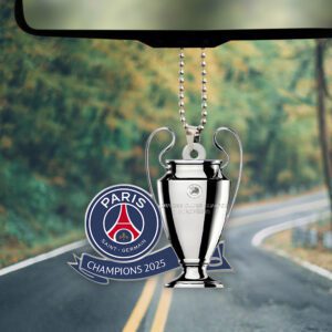 Paris Saint-Germain Custom Shape 1-sided Acrylic Car Ornament GNT6065