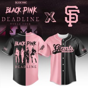 San Francisco Giants MLB x Blackpink Deadline World Tour 2025 Limited Personalized Baseball Jersey For Fan