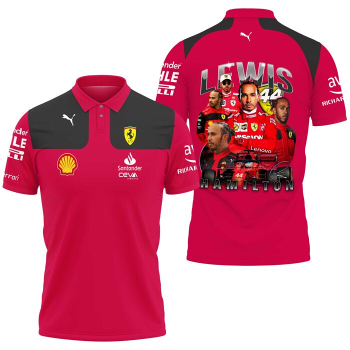 Scuderia Ferrari x Lewis Hamilton Polo Shirt CGN5489