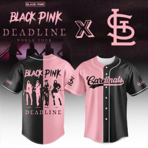 St. Louis Cardinals MLB x Blackpink Deadline World Tour 2025 Limited Personalized Baseball Jersey For Fan