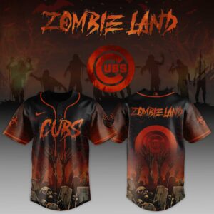 Chicago Cubs MLB x Zombie Land Personalized Baseball Jersey For Fans