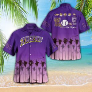 LSU Tigers National Champs 2025 Baseball 3D Hawaiian Shirt CLD1041