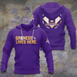 LSU Tigers National Champs 2025 Baseball Unisex Performance Hoodie CLD1164