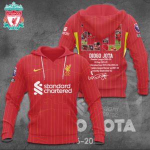 Liverpool FC x Diogo Jota Rest in peace Unisex Performance Hoodie CLD1159