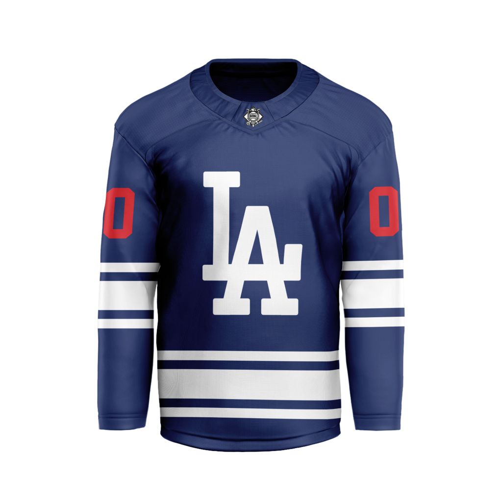 Hockey Jersey Collar Logo