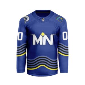 MLB Minnesota Twins Personalized City Connect Style Hockey Jersey