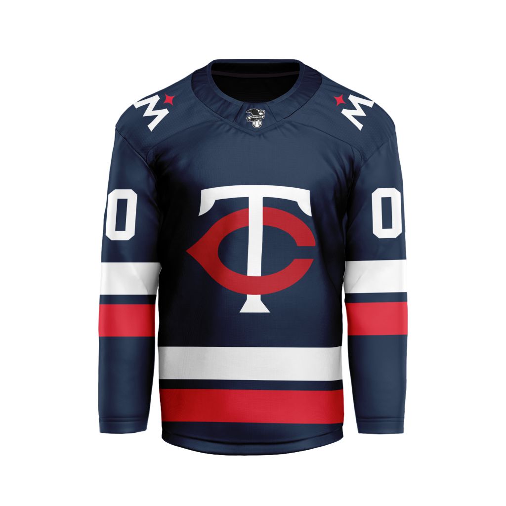 Hockey Jersey Collar Logo