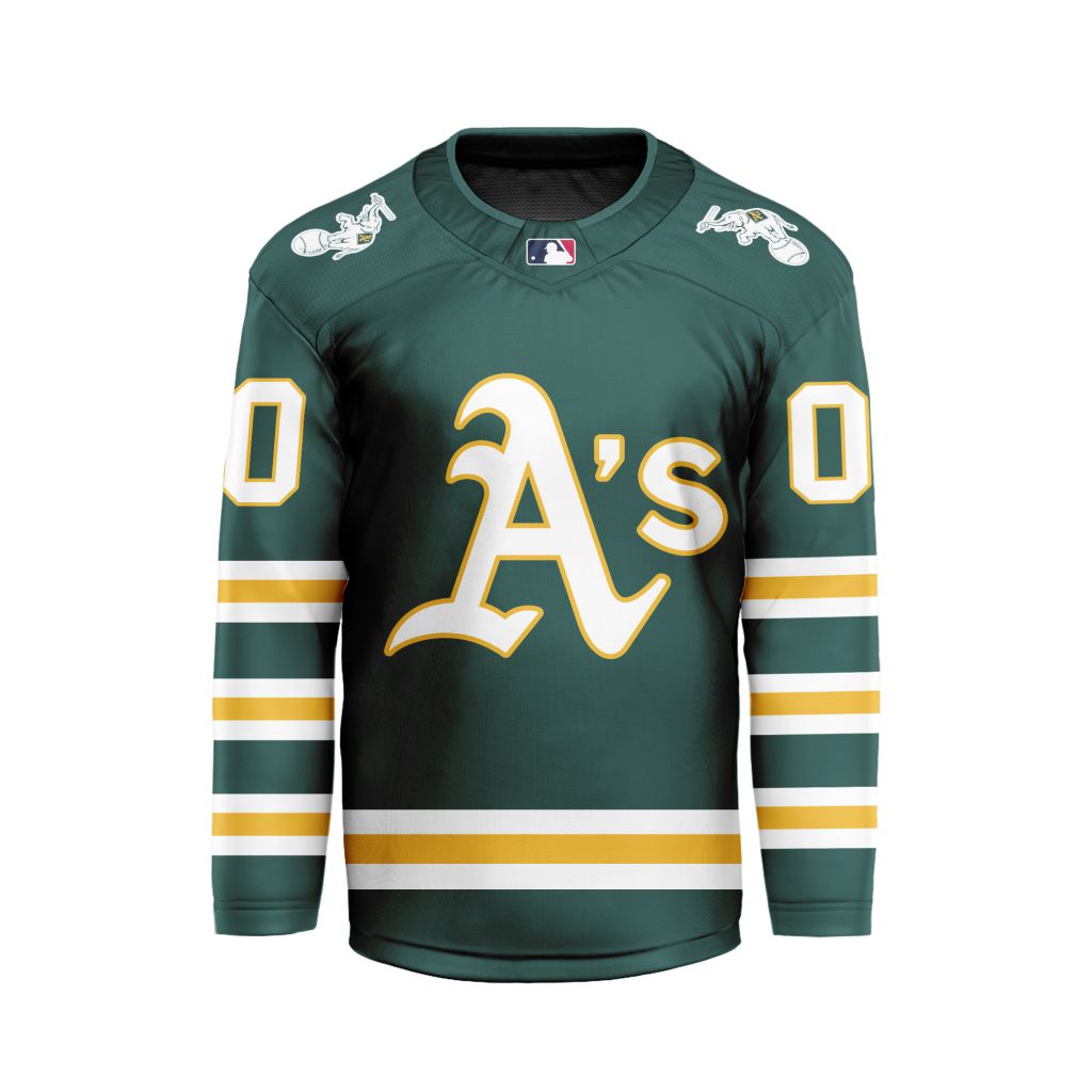Hockey Jersey Collar Logo