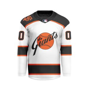 MLB San Francisco Giants Personalized Classic Style Hockey Jersey