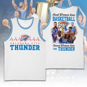 Oklahoma City Thunder Final Champs 2025 Basketball Jersey CLD1034
