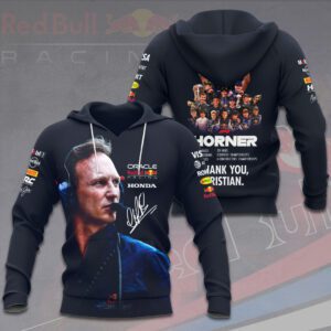 Red Bull Racing F1 x Christian Horner Unisex Performance Hoodie QMC1034