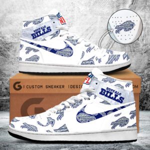 Alternative view of Buffalo Bills Rivalries 2025 Crucial Catch 2025 AJ1 High Top Sneaker