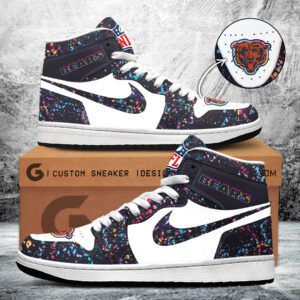 Chicago Bears Crucial Catch 2025 AJ1 High Top Sneaker