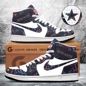 Dallas Cowboys Crucial Catch 2025 AJ1 High Top Sneaker