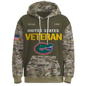 Alternative view of Florida Gators 2025 Salute To Service Unisex Performance Hoodie