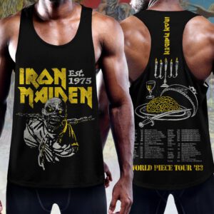 Iron Maiden Y-Back Muscle Tank Top MCT1031