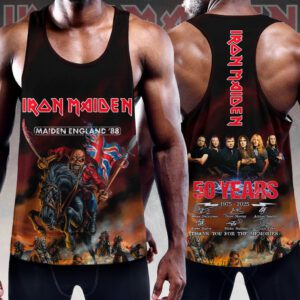 Iron Maiden Y-Back Muscle Tank Top MCT1038