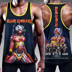 Iron Maiden Y-Back Muscle Tank Top MCT1039