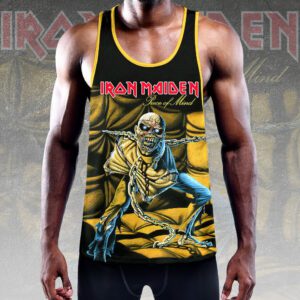 Alternative view of Iron Maiden Y-Back Muscle Tank Top MCT1040