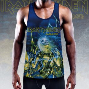 Alternative view of Iron Maiden Y-Back Muscle Tank Top MCT1041