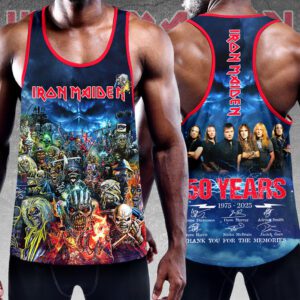 Iron Maiden Y-Back Muscle Tank Top MCT1044