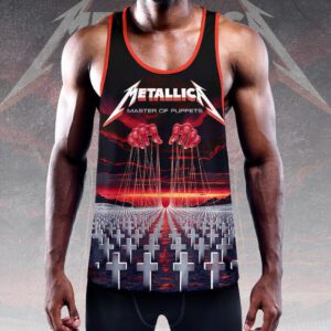 Alternative view of Metallica Y-Back Muscle Tank Top MCT1015
